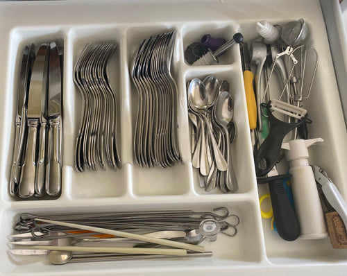 2 Drawers Of Kitchen Utensils